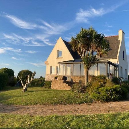 Kermartin - Maison De Famille Avec Vue Sur La Baie De Morlaix Plouézocʼh Bagian luar foto